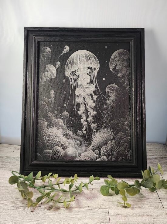 Jellyfish -  Ocean-Inspired Nautical Wall Art