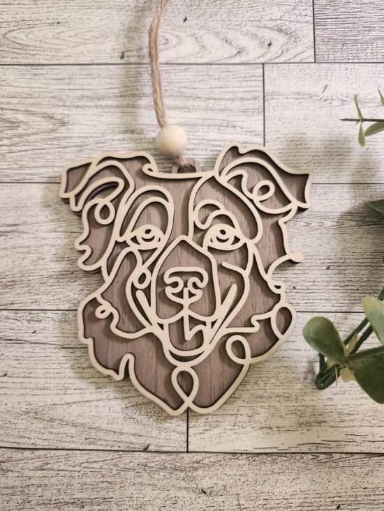 Australian Shepherd Dog Ornament