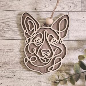 Corgi Dog Ornament