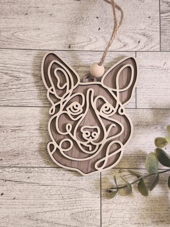 Corgi Dog Ornament