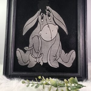 Eeyore Engraved Picture - Classic Winnie the Pooh Wall Art