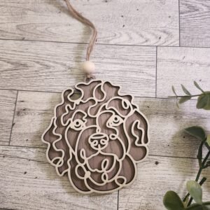 Goldendoodle Ornament