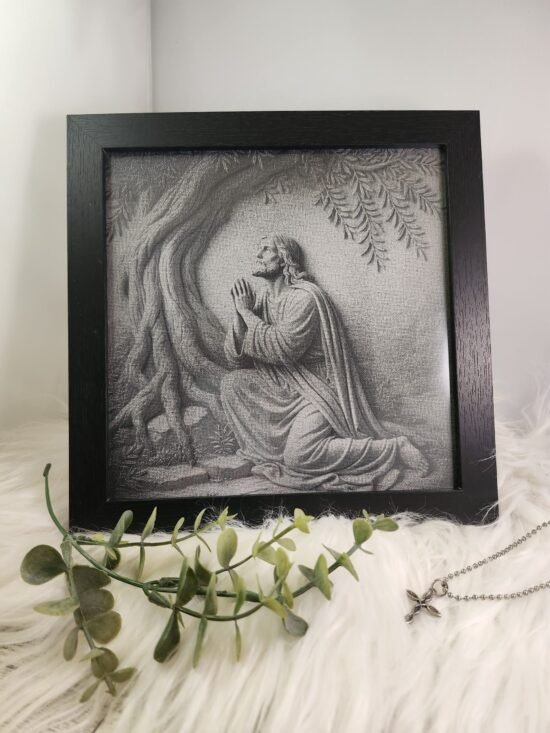 Jesus Engraved Picture