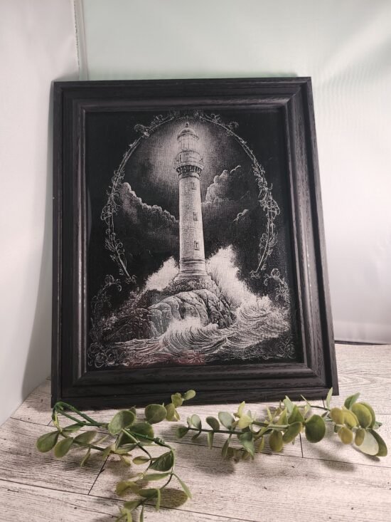 Lighthouse Engraved -
