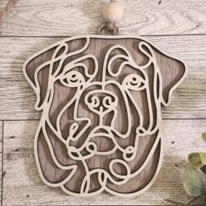 Rottweiler Dog Ornament