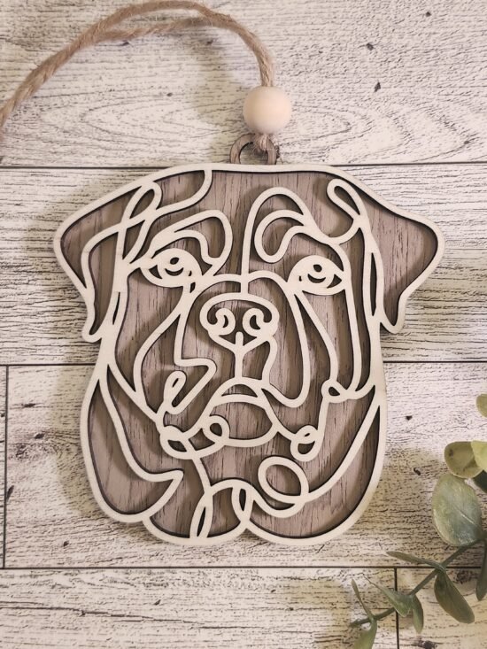 Rottweiler Dog Ornament