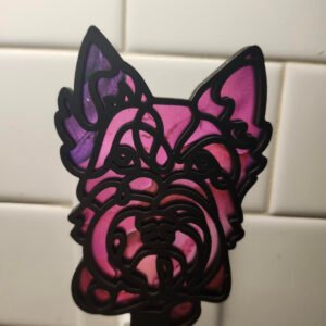 Scottish Terrier Nightlight – Handmade Laser-Cut Wood