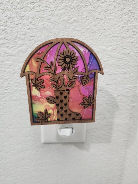 Playing in the Rain Nightlight