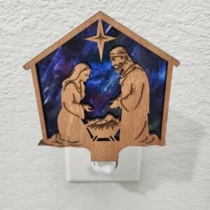 Christmas Manger Nightlight